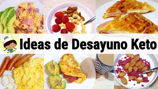 Ideas de Desayuno Keto| Desayuno Cetogénico|Café keto|qué como en Keto