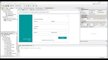 Part 2: Inventory System: Login & Register Metro UI Design| JFrame Tutorial