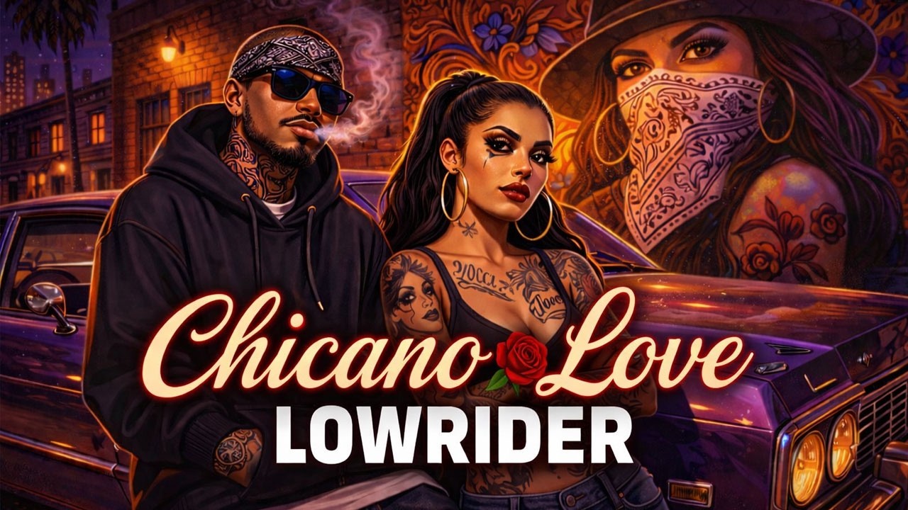 Chicano Love Lowrider 🌹🚗 – West Coast Tattoo Nights