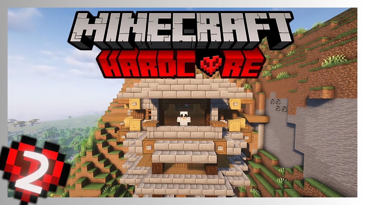 První Stavba v Hardcore Světě I Minecraft Hardcore 2 - YouTube