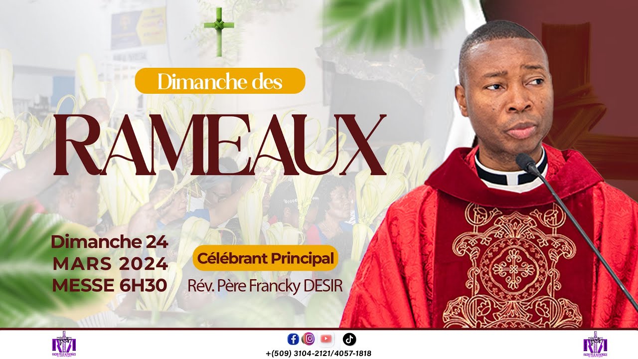 Dimanche des Rameaux et de la Passion du Seigneur-Dimanche 24 Mars 2024 ...