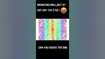 Bouncing ball but it duplicates itself draw until my pc crash #melody #satisfying #simulation #adhd