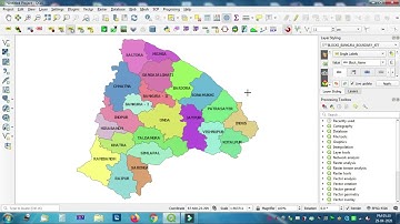 QGIS 3.12 MANUAL LABELLING AND PRINT LAYOUT.