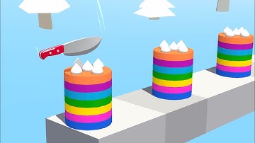 Slice it All! 🔥❤️‍🔥👩‍❤️‍💋‍👩 Very Satisfying And Relaxing ASMR Slicing Game