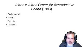 POLS 3321: Akron v. Akron Center for Reproductive Health (1983)