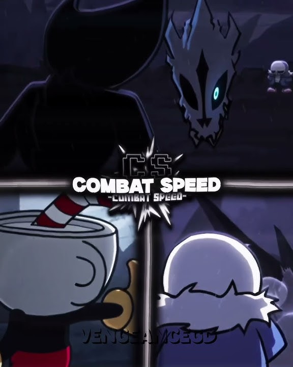 BENDY VS CUPHEAD AND SANS