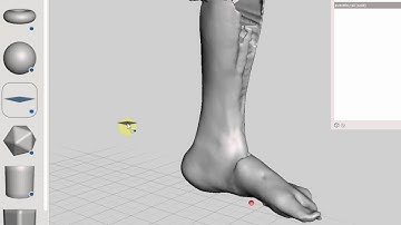 Meshmixer Attract Tool Demo