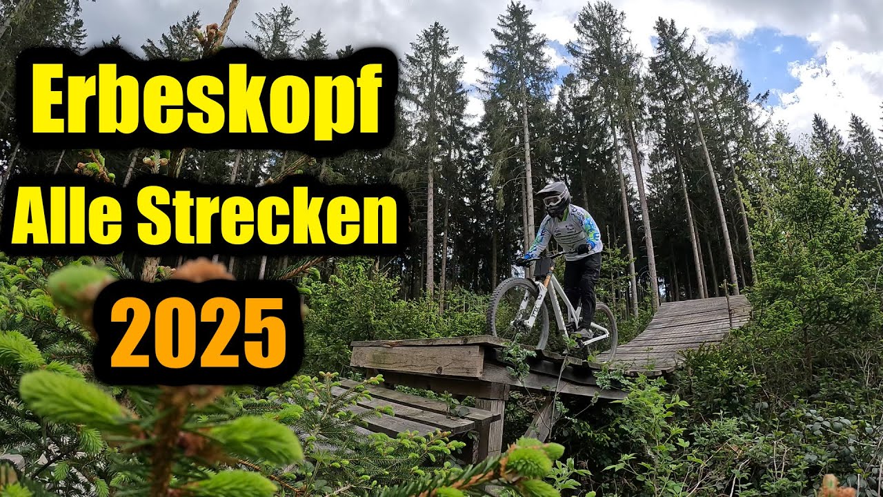Bikepark Erbeskopf | Alle Strecken | 2025 | Pilot's Preview #27 | 4K 60FPS