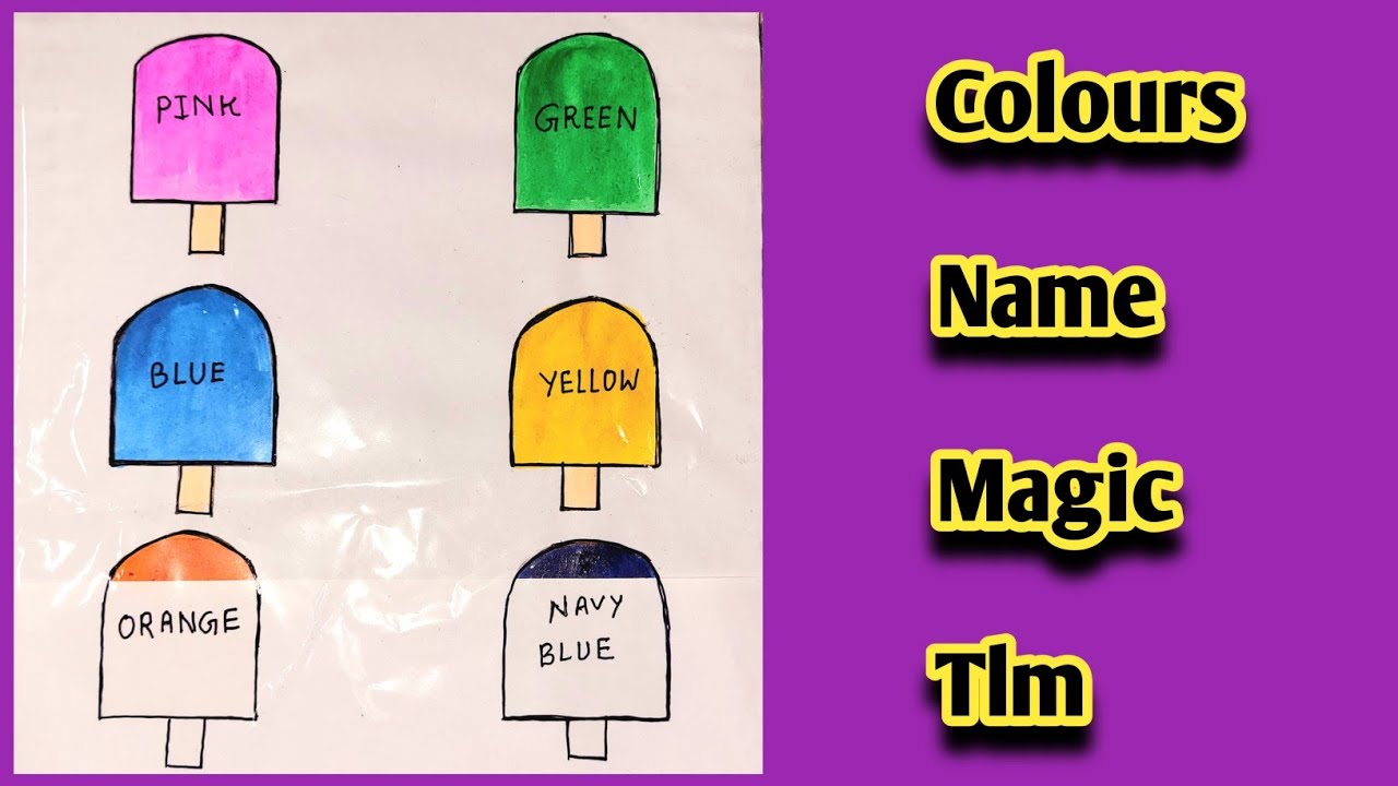 English Magic Tlm | colours tlm | colour name tlm | English Working tlm ...