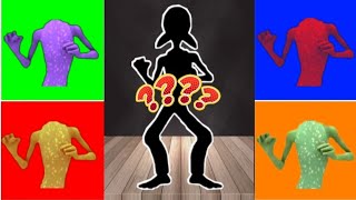 DAME TU COSITA Wrong Body Challenge Vs El Taiger Vs Alien green Vs Alien Dance Vs Funny Alien Dance
