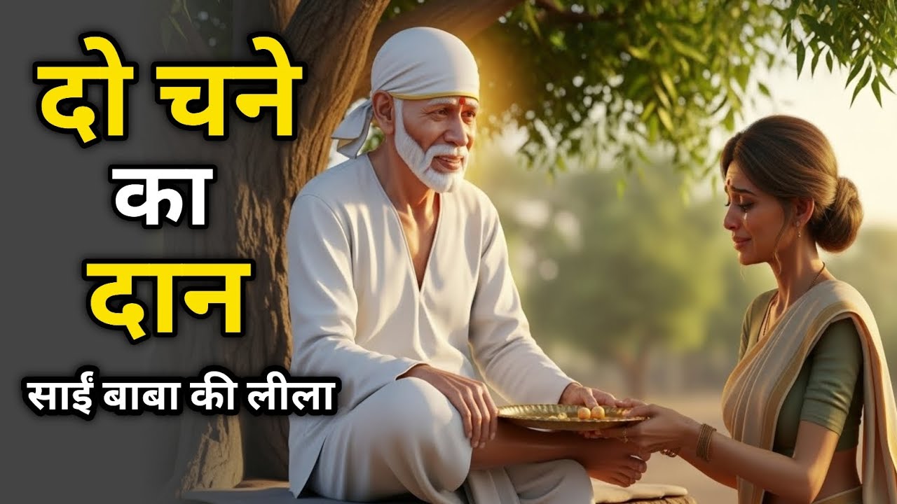 दो चने का दान | साईं बाबा की लीला | Sai Baba Miracle Story