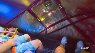 World's Only UNDERGROUND Cage Drop Ride into Crystal-Filled Cavern! Unique Drop Ride in the World!