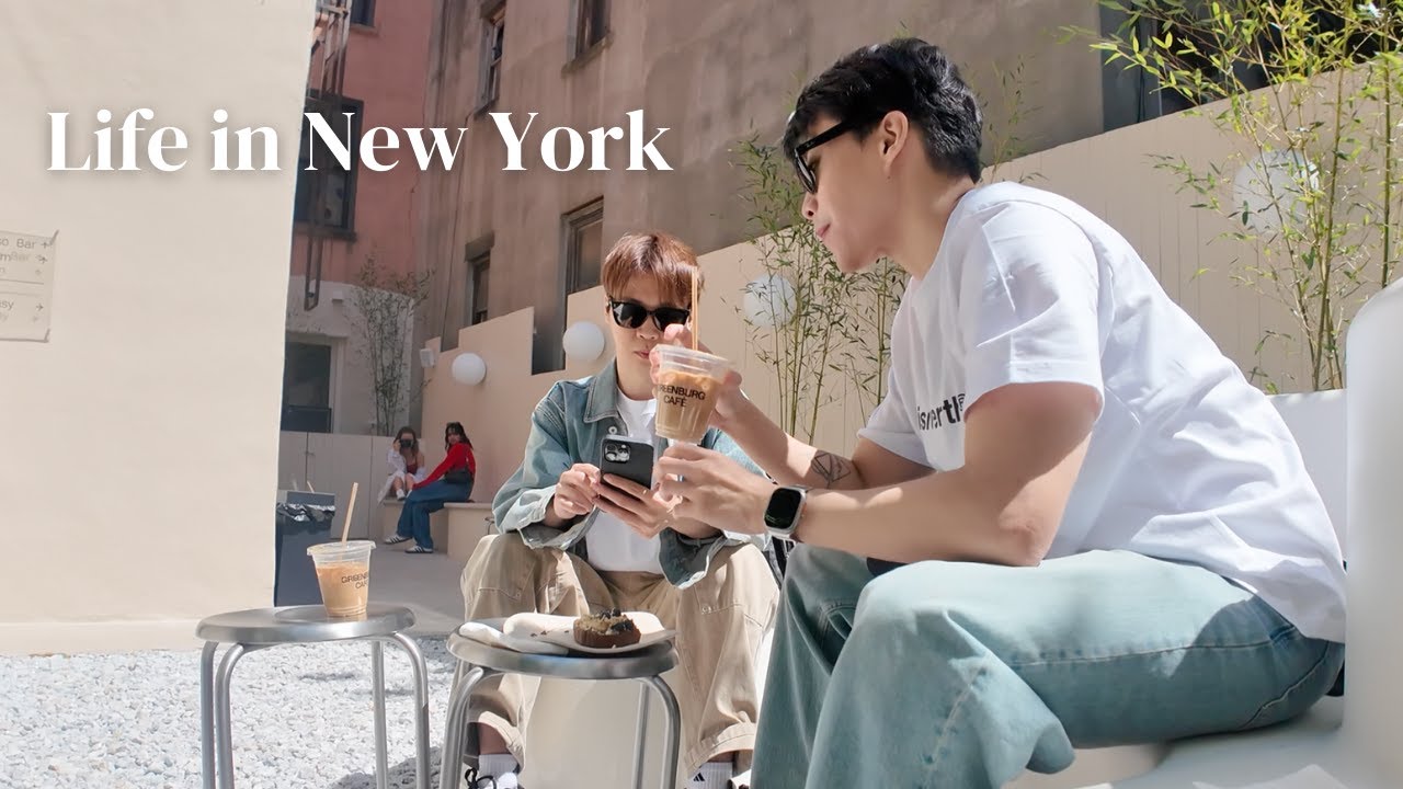 VLOG｜這家咖啡廳也太美！紐約探店＋下廚日記 35歲後的一些小焦慮｜life in NYC