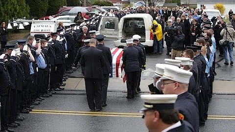 Fire Chief Robert Benner Funeral Tribute | Whiteha...