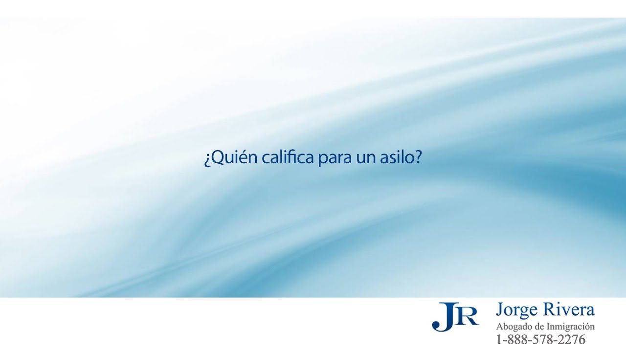 ¿Quién califica para un asilo? ley de austeridad republicana 10 años