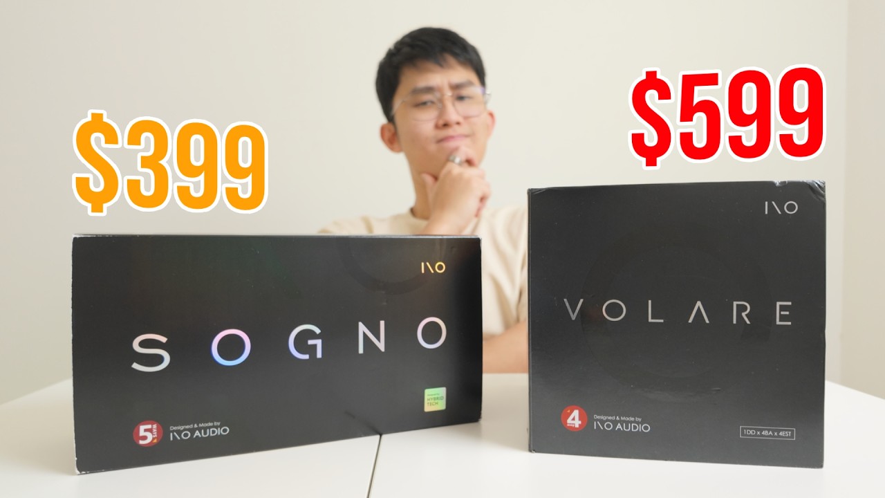 The most LUXURIOUS IEMs I’ve ever tested. (I/O Audio SOGNO & VOLARE)