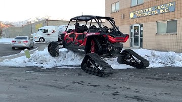 Turbo S with Snow Tracks