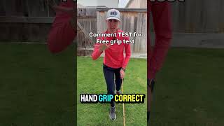 Comment TEST for free grip test Control the trail hand, control the shot
