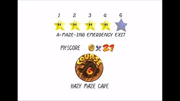Super Mario 64 | Course #6 - Hazy Maze Cave | Star #5 - A-maze-ing Emergency Exit