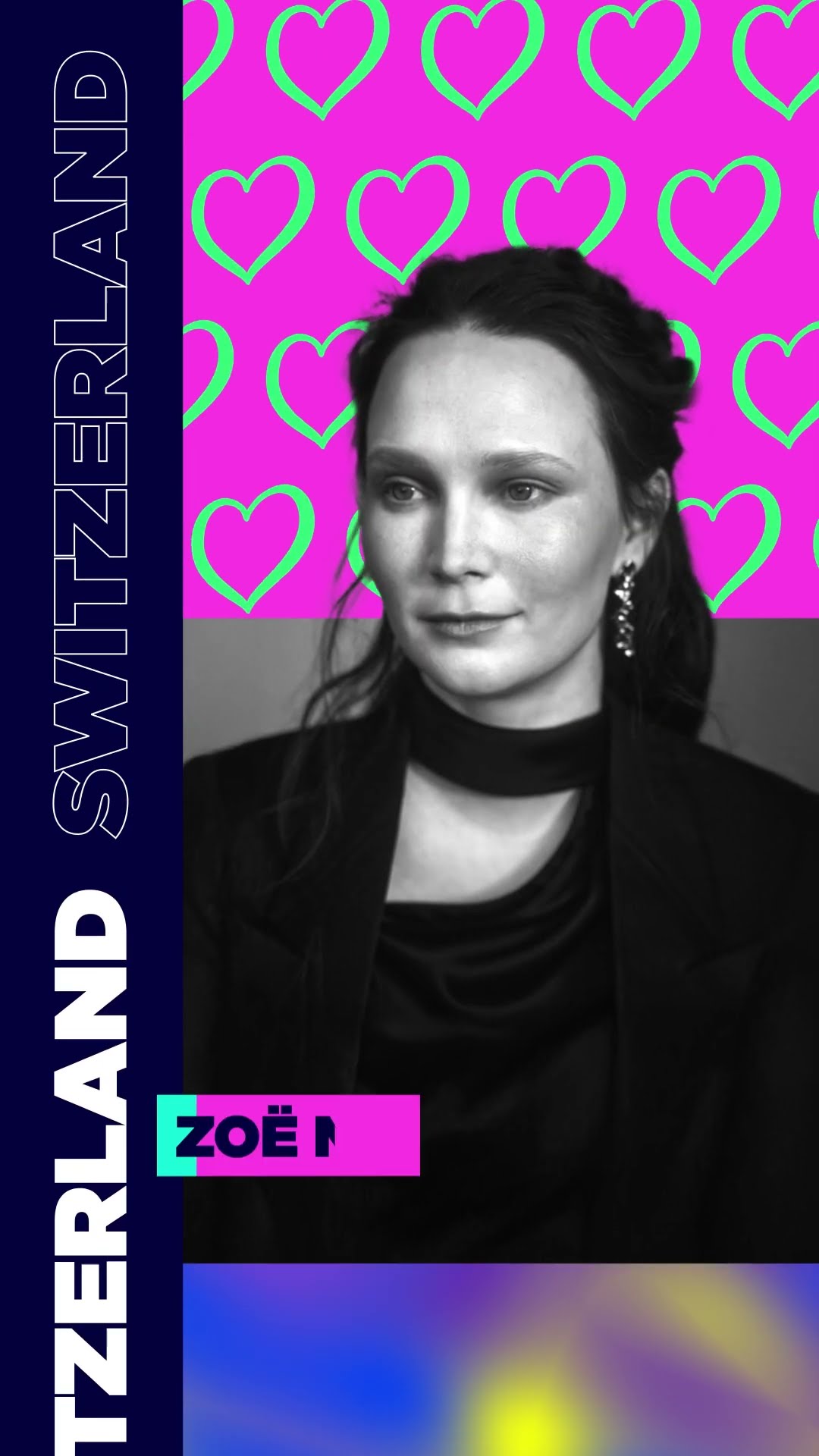 Zoë Më has the honour of representing Host Country Switzerland in Basel ?? #Eurovision2025