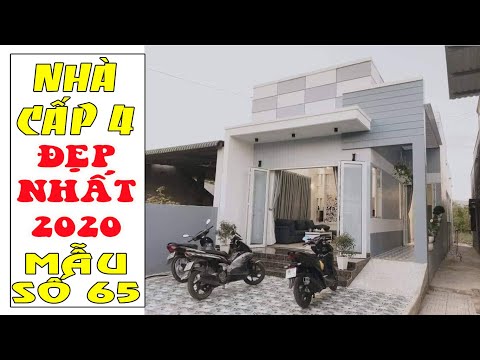 Video Mẫu nhà cấp 4 đẹp 2020: Mẫu số 65 - youtube
