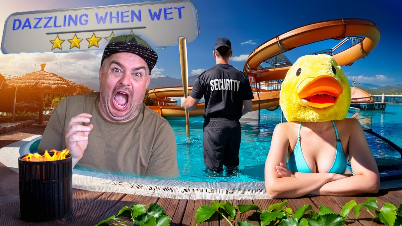 I Hired An Abusive Security Guard - Waterpark Simulator 10
