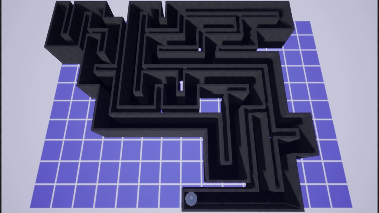 UE4 3D Perfect Maze WIP#01 - YouTube
