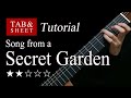 Song from a Secret Garden - Guitar Lesson + TAB