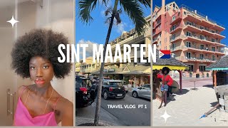 SINT MAARTEN 🇸🇽 2022 | TRAVEL VLOG: PT 1: JET SKI+LOCAL FOODS+NIGHT OUT+MORE | AFRICANNESS