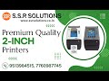 Premium Quality 2 Inch Printing | ZD611 | ZD411 | Zebra barcode printer | barcode printer |