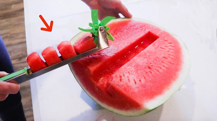 The BEST Watermelon Slicer!!