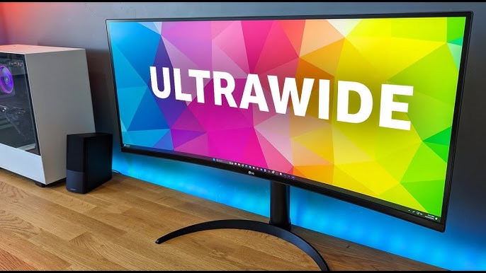 LG 34” UltraWide FHD HDR 75Hz FreeSync Monitor (USB) Black 34WP65G