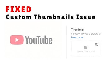 HOW TO FIX CUSTOM THUMBNAIL ISSUE ON YOUTUBE STUDIO - Drizzlex