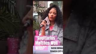 Nicki Minaj Talks What Zodiac Signs Matches Well With Sagittarius….♐️#Libras #aquarius and #Cancer