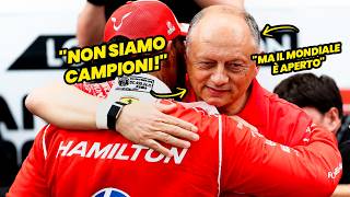 Ferrari, Vasseur FRENA la festa per Hamilton: 'Non siamo campioni