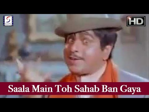 Saala Main Toh Sahab Ban Gaya | Kishore Kumar, Pankaj Mitra | Sagina | Dilip Kumar, Saira Banu