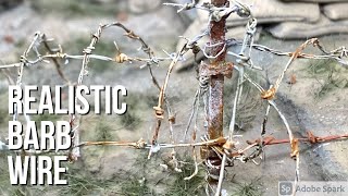 Make Barbed Wire Realistic Easy