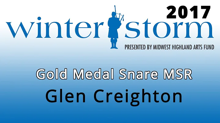 Winter Storm 2017 - Gold Medal Snare - MSR Qualifi...
