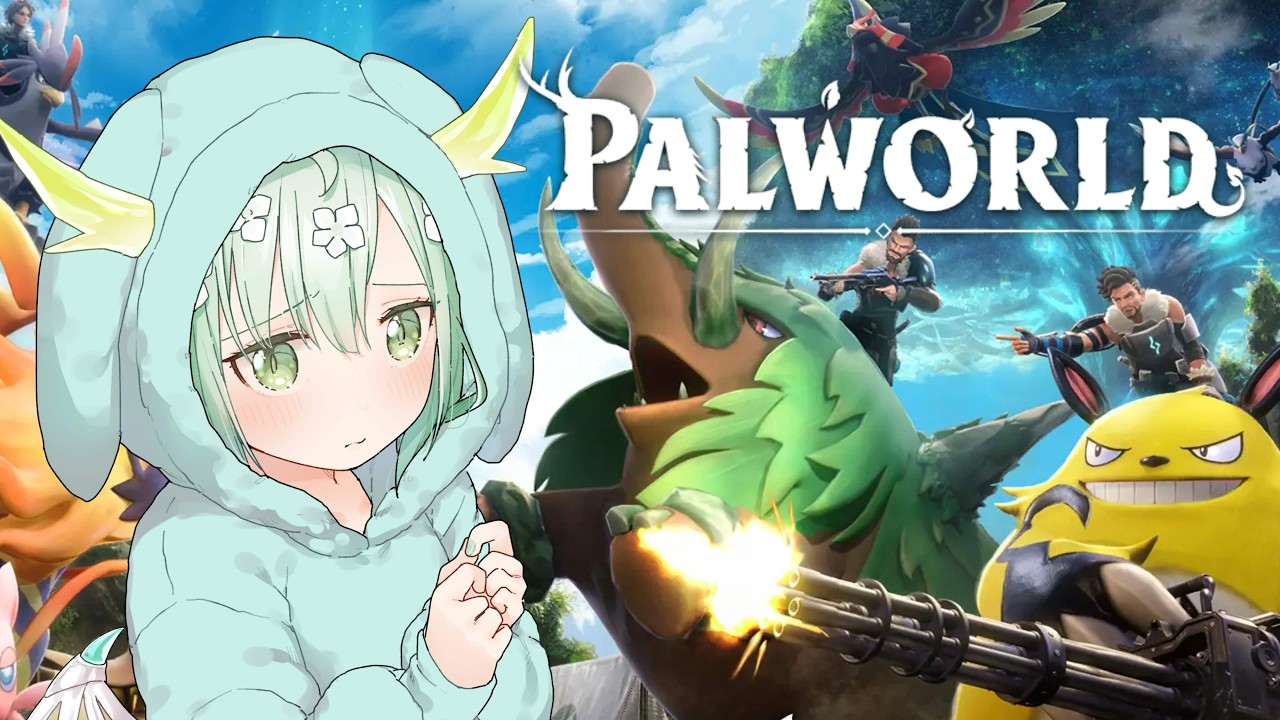 【 PALWORLD 】海上拠点作るよ🐲✨【 VTuber / 緑李しゃお 】