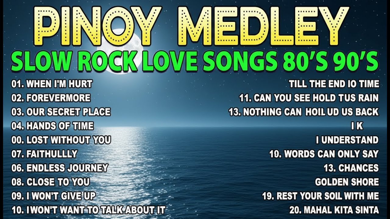 Nonstop Slow Rock Love Mix 🎧 Romantic Rock Ballads 70s 80s 90s 🎷 - YouTube