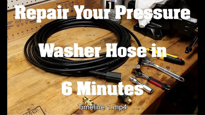 1/4 Retractable Pressure Washer Hose Reel