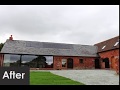 Recently completed barn conversion in Ford, Shropshire.