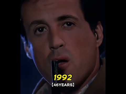 evolution de Sylvester Stallone #nostalgia #sylvesterstallone #sylvesterstalloneedit #evolution #evo