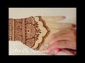 Beautiful semi bridal mehndi design  art by rimaa