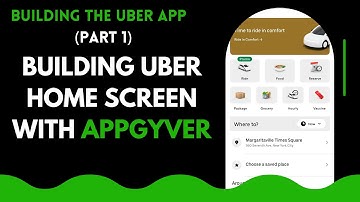 Building the Uber App - Using Appgyver and Xano (Part 1)