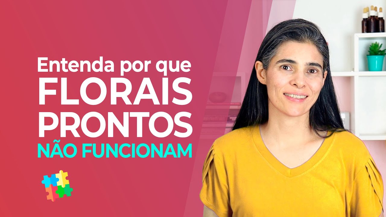 Entenda porque florais prontos para tratar seu filho autista NÃO FUNCIONA