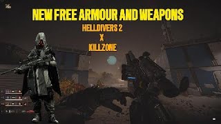 HELLDIVERS 2 x Killzone | New FREE Armour, StA-11 SMG and PLAS-39 Sniper
