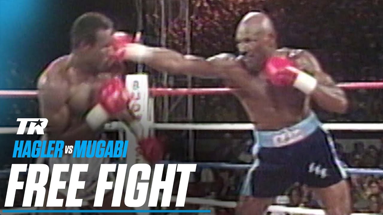 Marvin Hagler vs John Mugabi  FREE FIGHT  FIGHT FANS WANT TO SEE