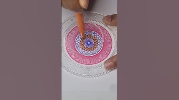 Mesmerizing Spirograph Art | Calming ASMR Geometric Creations #asmr #satisfying