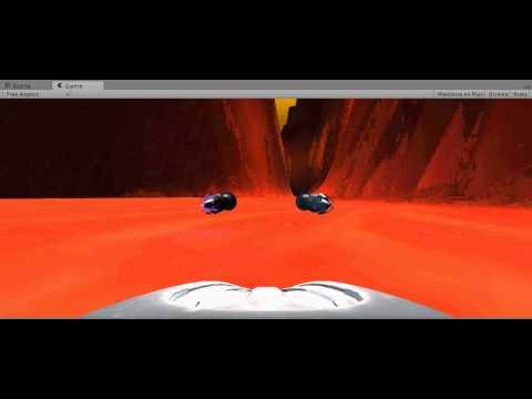 My racing game in Unity - WIP-01